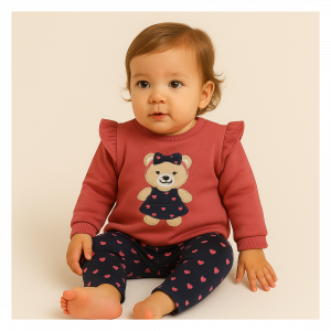 CONJUNTO BEBE NIÑA INVIERNO 2025