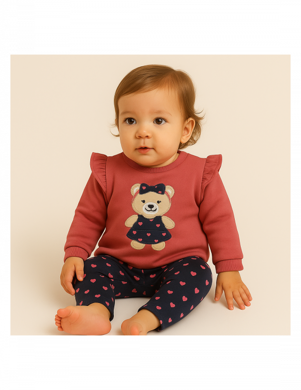 CONJUNTO BEBE NIÑA INVIERNO 2025