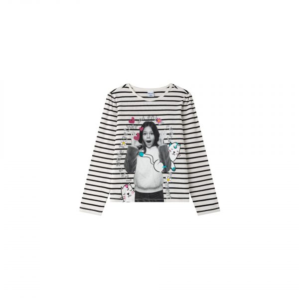 CAMISETA NIÑA RAYAS INVIERNO 2025
