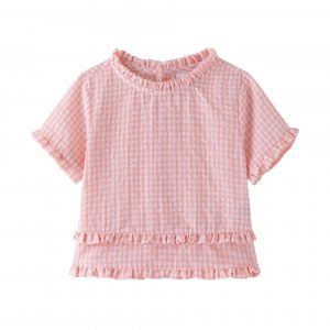 BLUSA NIÑA CUADRO VICHY VERANO 2026