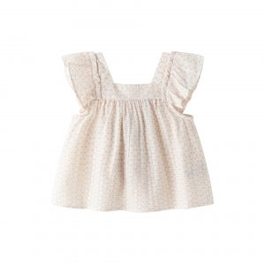 BLUSA NIÑA ESTAMPADO ROSA  VERANO 2026