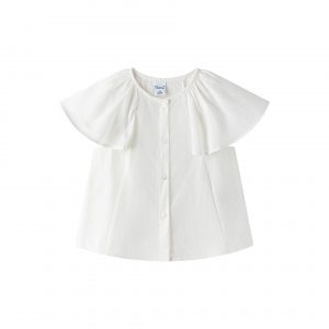 BLUSA NIÑA BLANCA VERANO 2026
